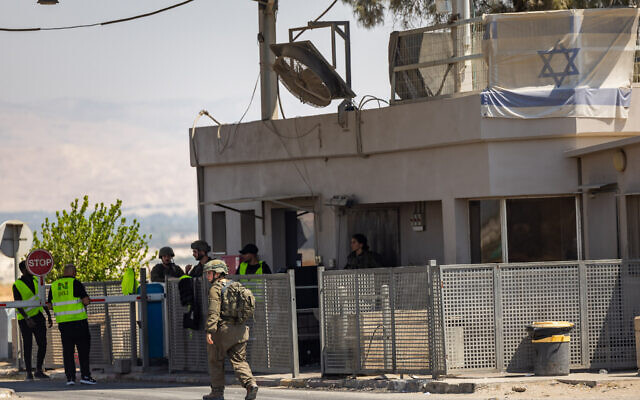 King Hussein bridge crossing shooting