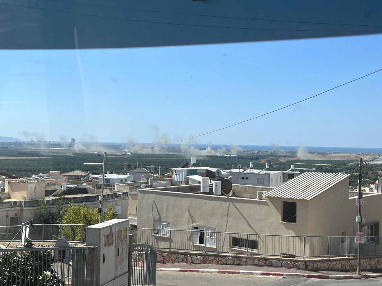 Hezbollah rockets Nahariya