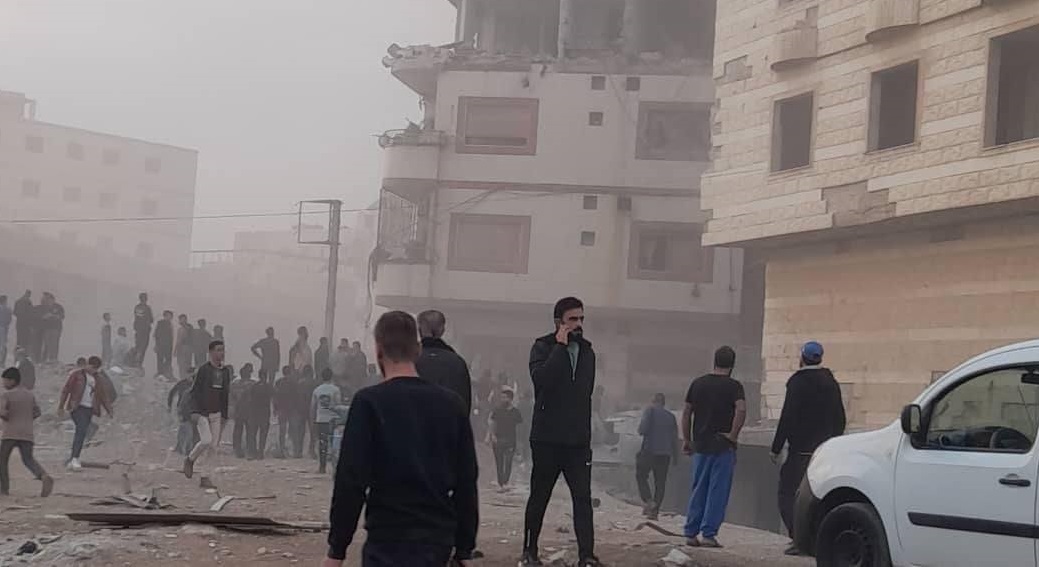 IOF attack in Sayyida Zeinab Area