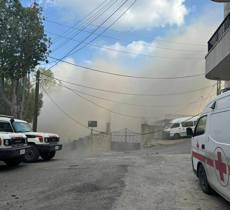 Tibnine south Lebanon Israeli strike