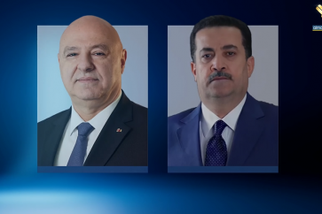 Lebanon's President Joseph Aoun and Iraq's PM Mohammad Al-Sudani