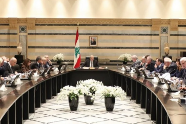 Lebanese cabinet session