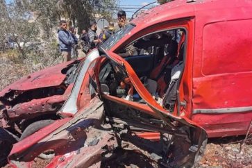 Israeli drone raid targets a car in Aitaroun