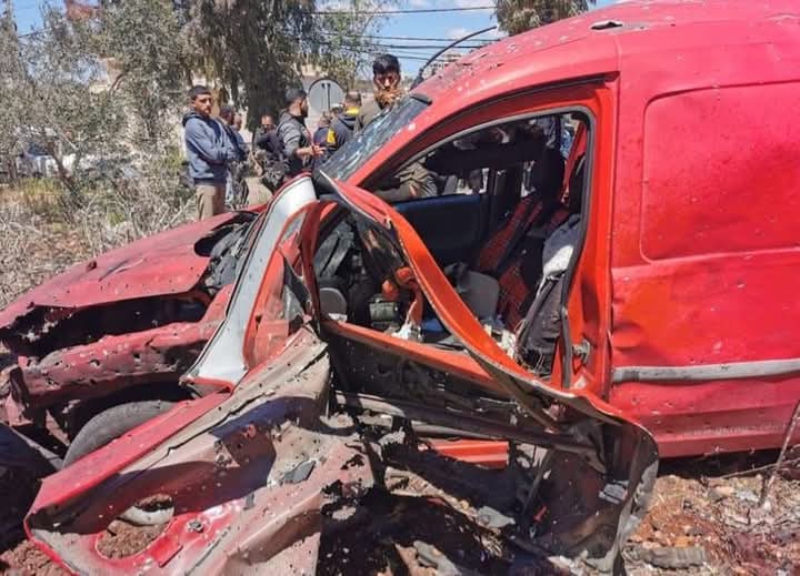 Israeli drone raid targets a car in Aitaroun