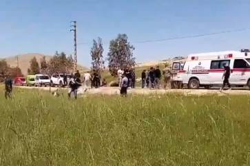 Scene of Israeli drone raid on Aitaroun