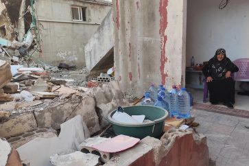 Destroyed house in South Lebanon (Al-Akhbar)
