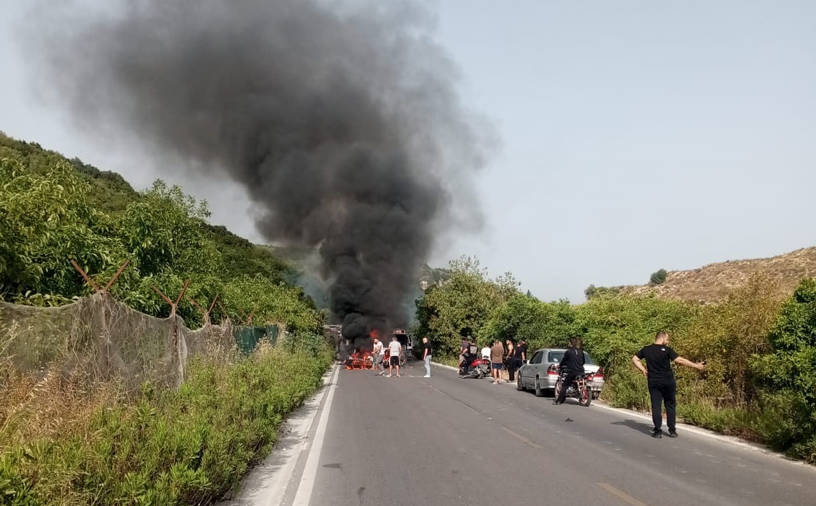 Israeli attack on a car in South Lebanon