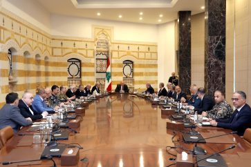 Higher Defense Council Lebanon