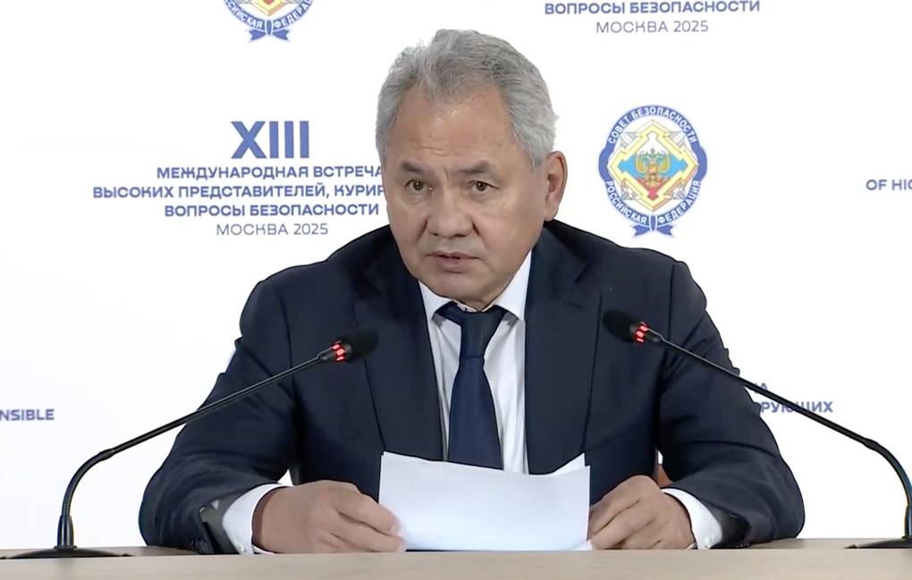 Russian Security Council Secretary Sergey Shoigu