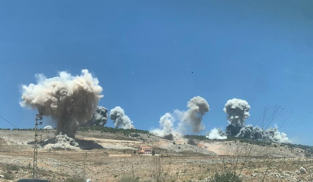 Nabatieh Israeli strikes south Lebanon