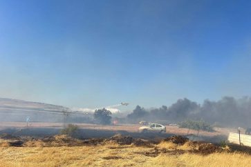 Iranian missile fire at northern 'Israel'