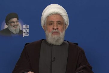 Hezbollah Secretary General Sheik Naim Qassem