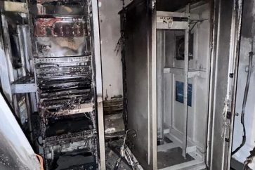 Israeli settlers torch occupation army site