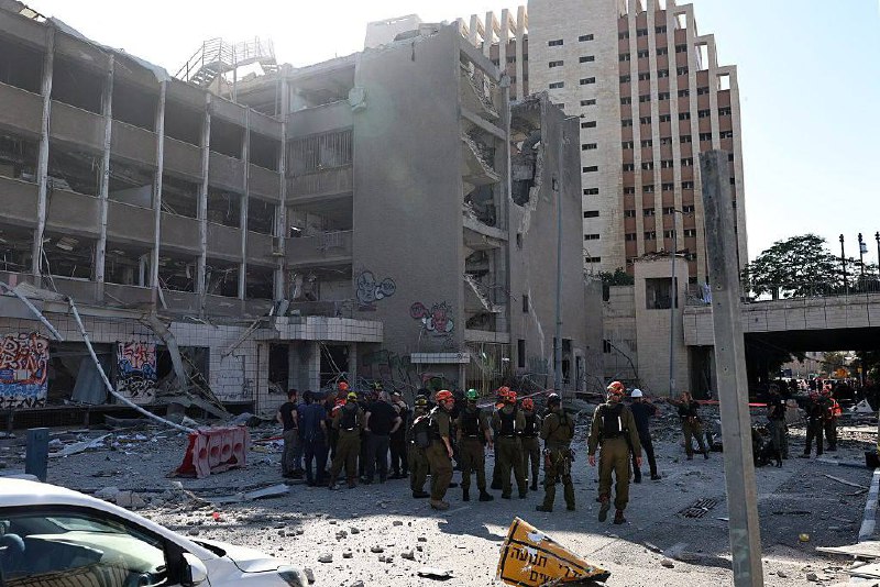 Israeli ministries complex in occupied Al-Quds