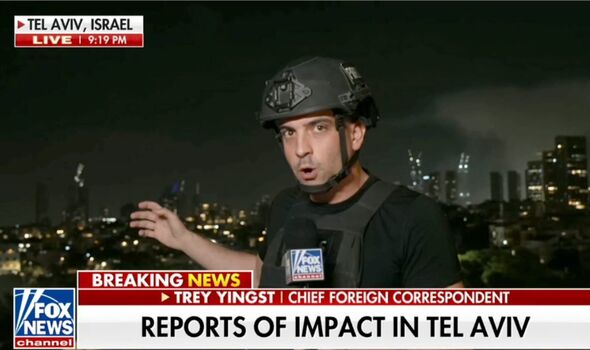 Trey Yingst Fox News Tel Aviv