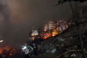 Destruction in Rehovot