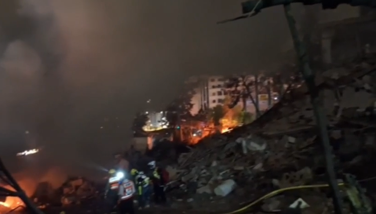 Destruction in Rehovot