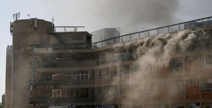 Soroka Iran missile strike