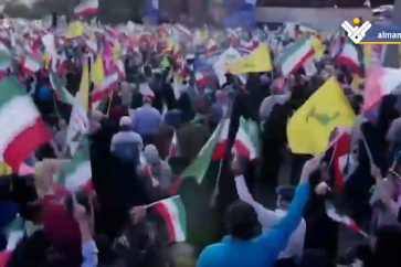 Iranian crowds in Tehran