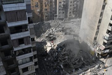 Israeli aggression on Beirut Dahiyeh