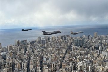 Israeli jets over Beirut