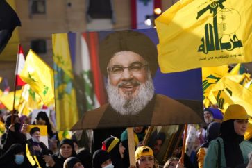 Hezbollah supporters