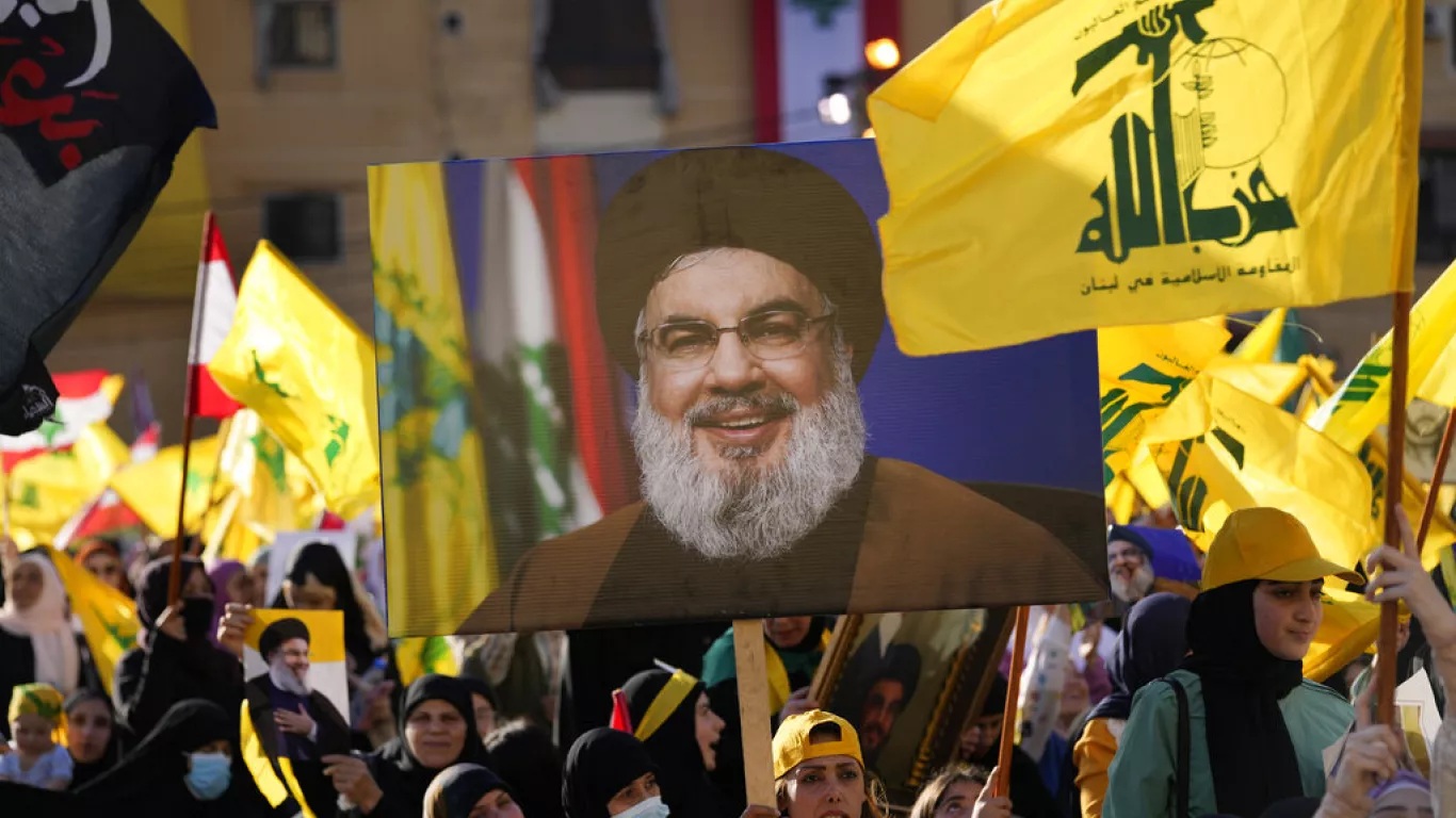 Hezbollah supporters