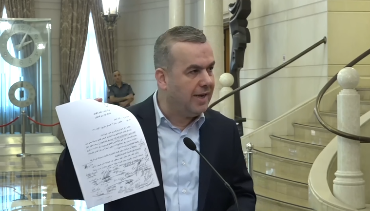 Member of the Loyalty to Resistance parliamentary bloc MP Hasan Fadlallah