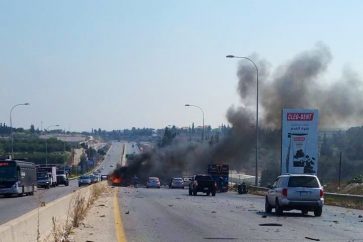 Israeli drone strike south Lebanon