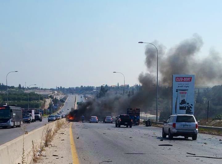 Israeli drone strike south Lebanon