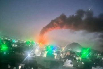 Yemen Sanaa Haziz Power plant Israeli attack