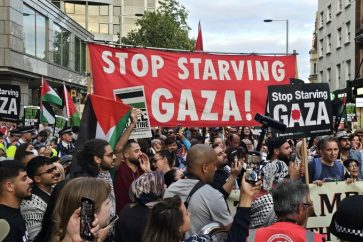 Pro-Gaza protest London