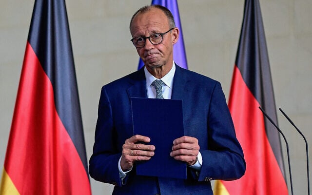 German Chancellor Friedrich Merz