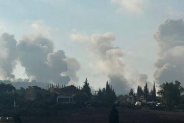 Large-scale Israeli aggression on Ali al-Taher hill on the outskirts of Nabatieh