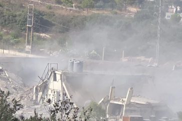 Israeli air raid on South Lebanon