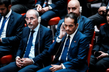 Qatar's Prime Minister and Minister for Foreign Affairs Sheikh Mohammed bin Abdulrahman bin Jassim Al-Thani attends an emergency meeting of the United Nations Security Council, following an Israeli attack on Hamas leaders in Doha, Qatar, at U.N. headquarters in New York City, U.S., September 11, 2025. REUTERS/Eduardo Munoz